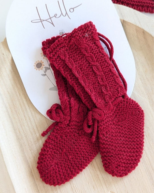 Patuco Bebé Rojo - Micolino