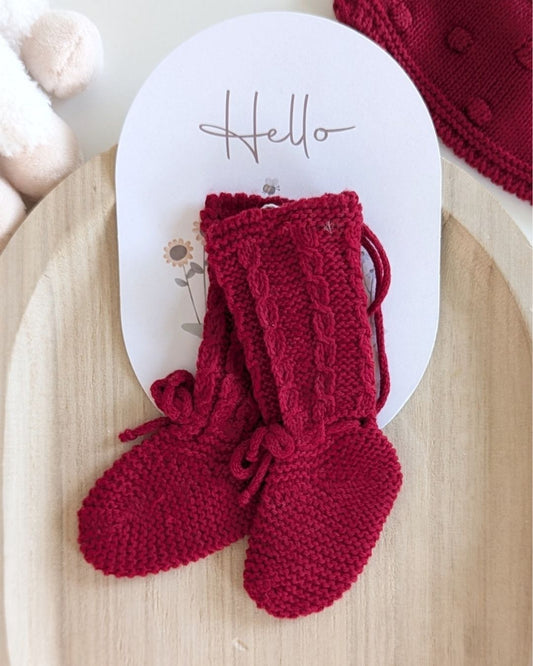 Patuco Bebé Rojo - Micolino