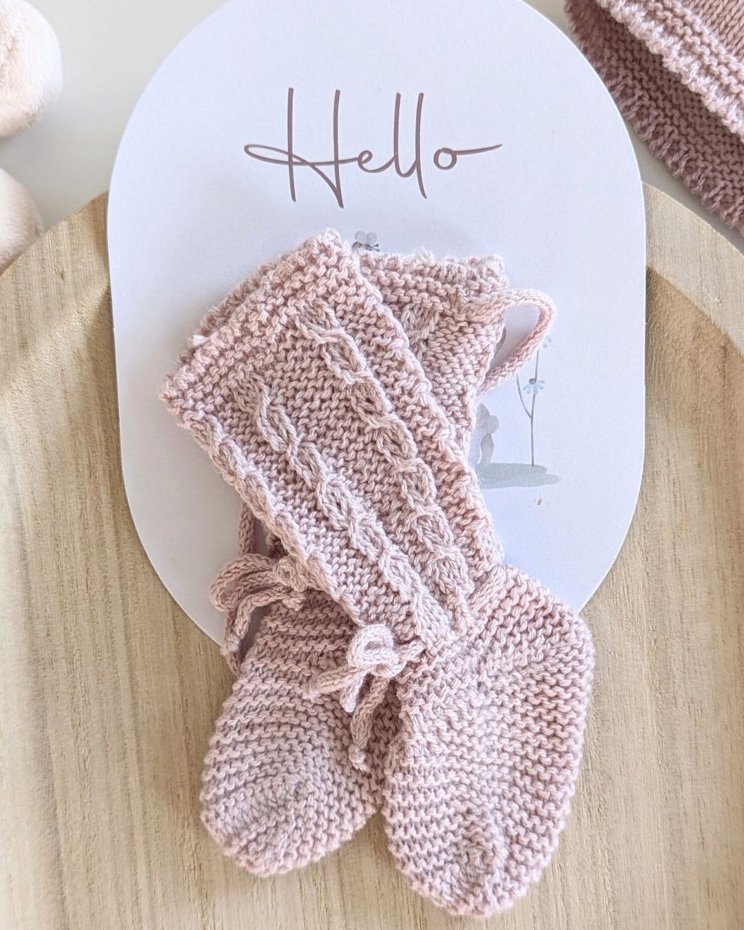 Patuco Bebé Rosa Empolvado - Micolino