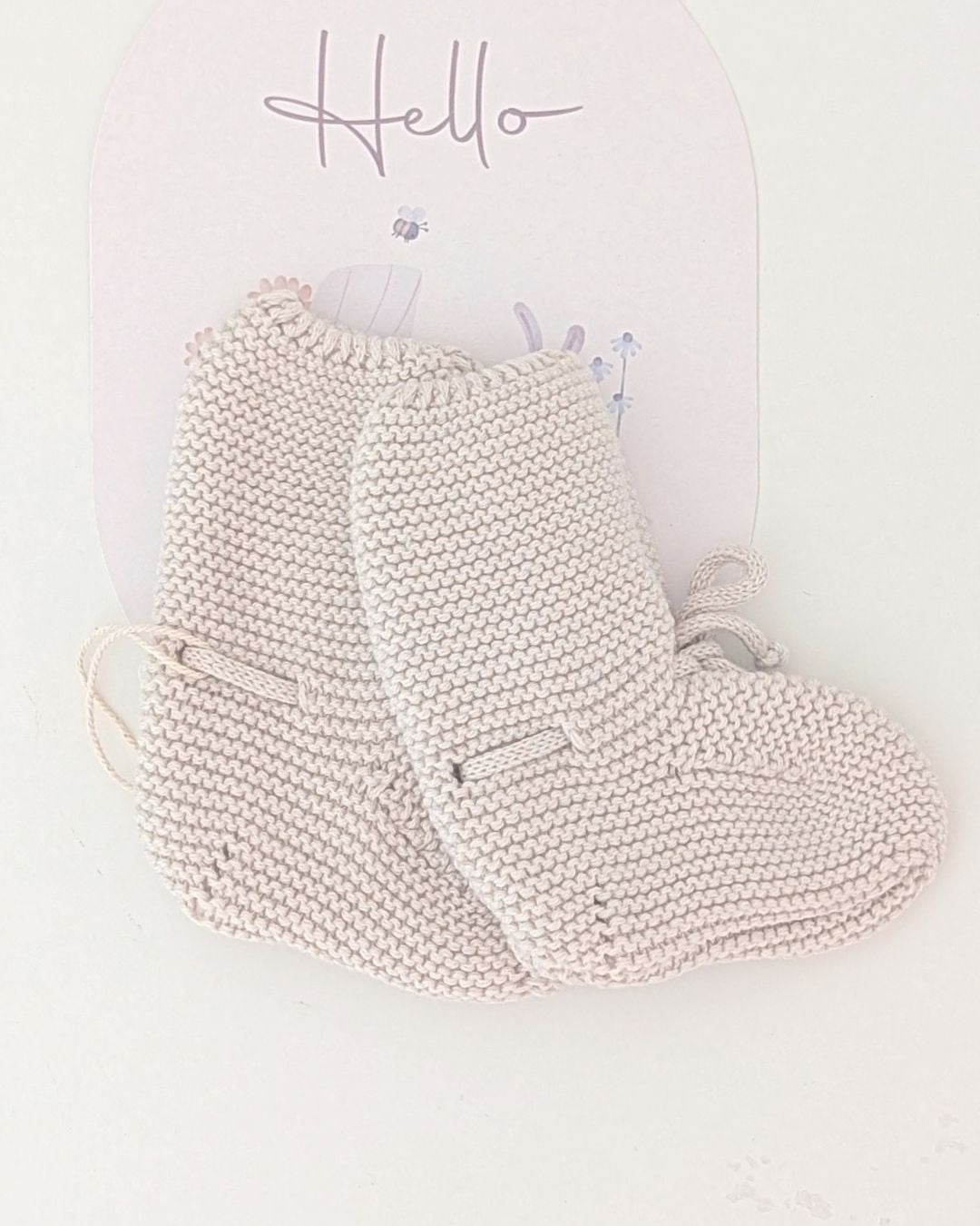 Patucos Navia Beige - Martín Aranda