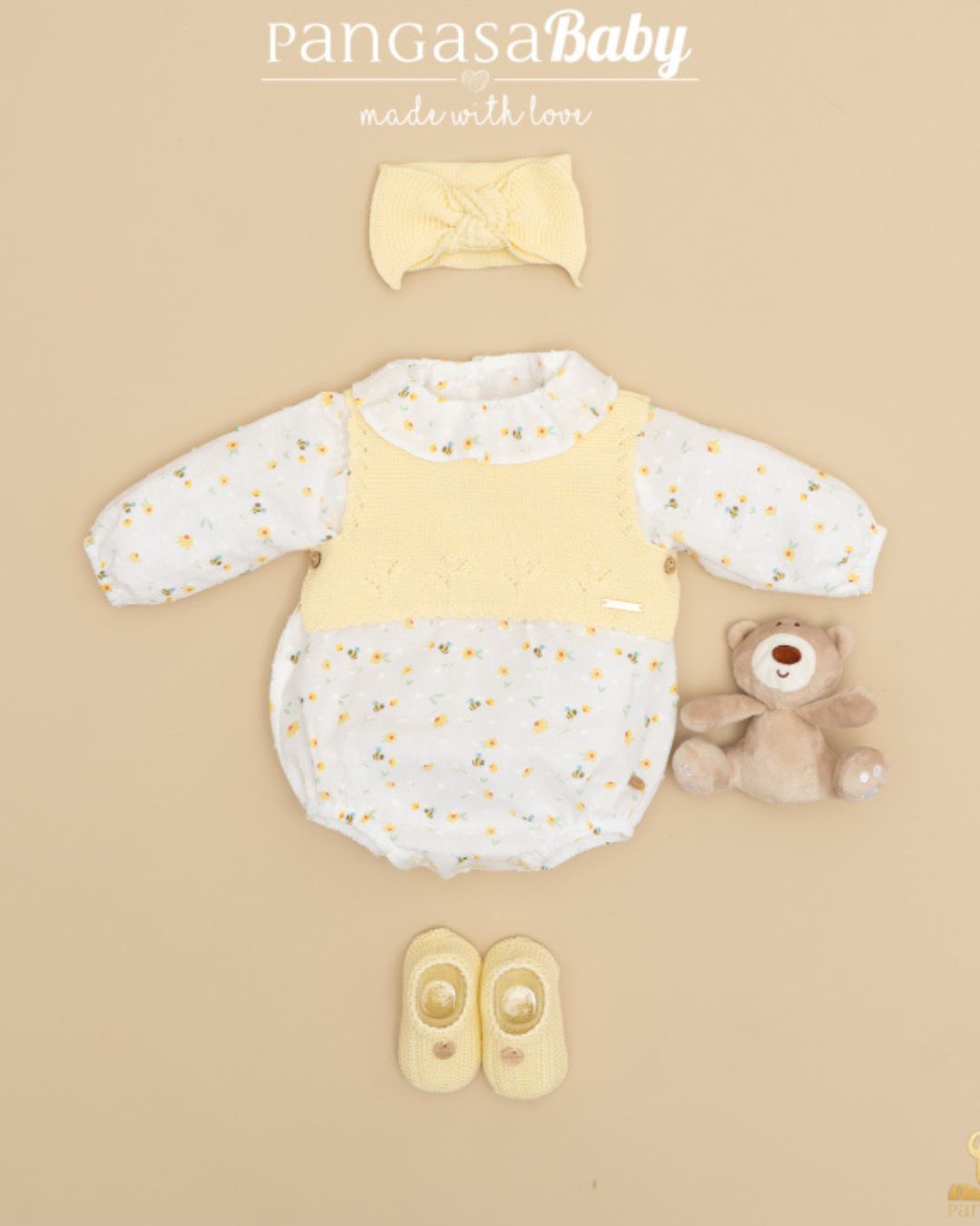 Pelele Abejas Edición Limitada - Pangasa Baby