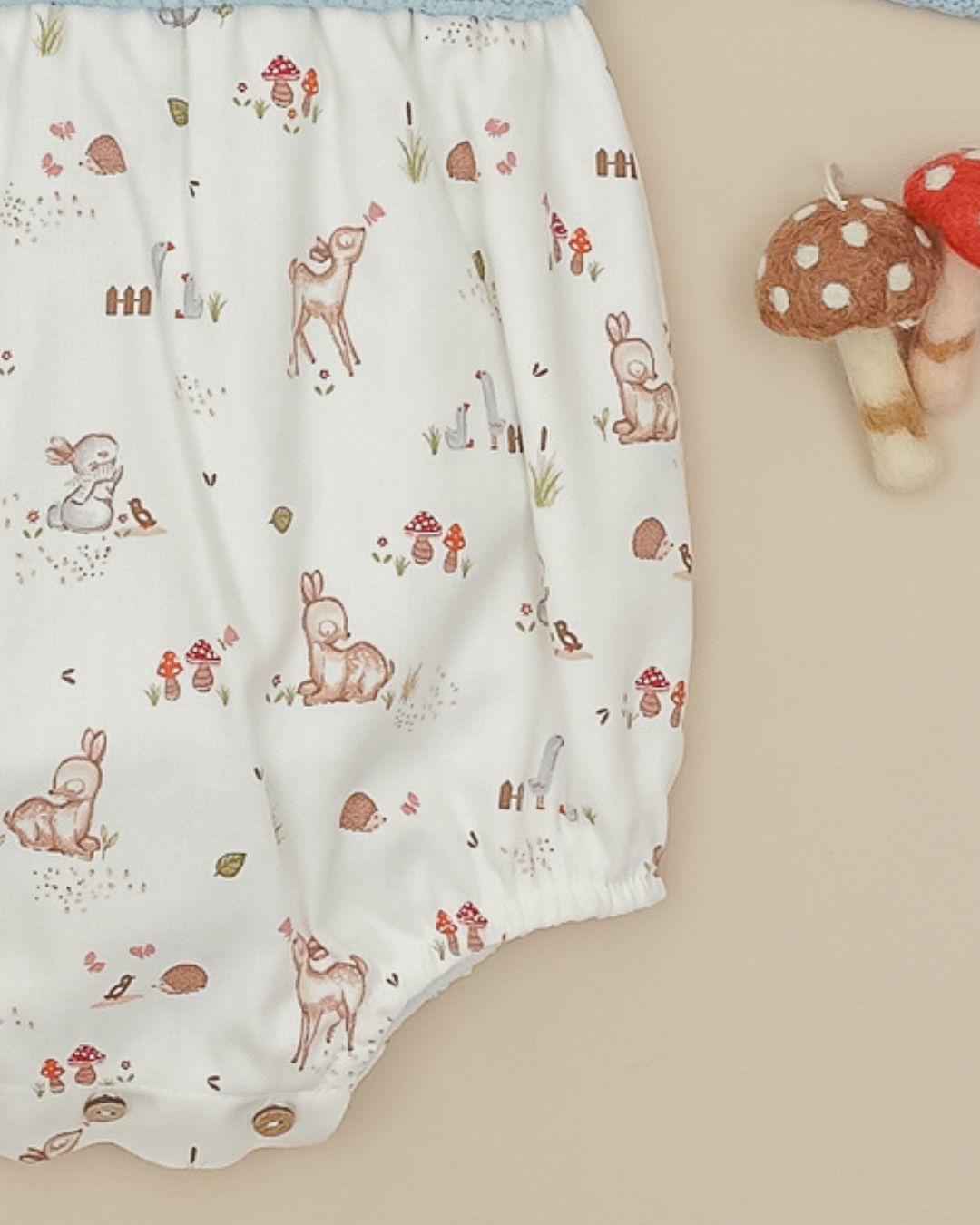 Pelele Bambi y Conejos Arena 🦌 Petite Bambi - Pangasa Baby