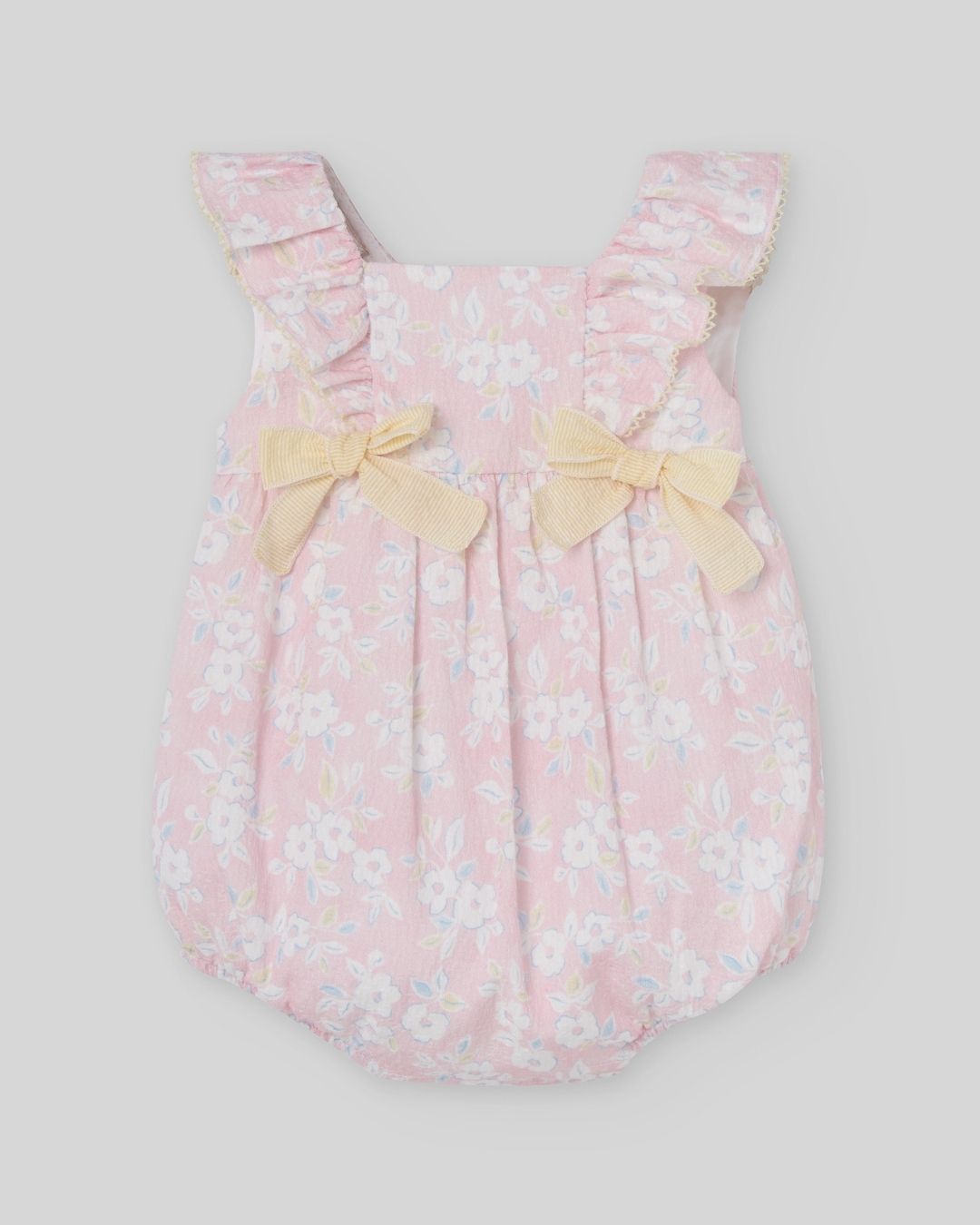 Pelele Bebé CANDY Flores Niña - Paz Rodriguez