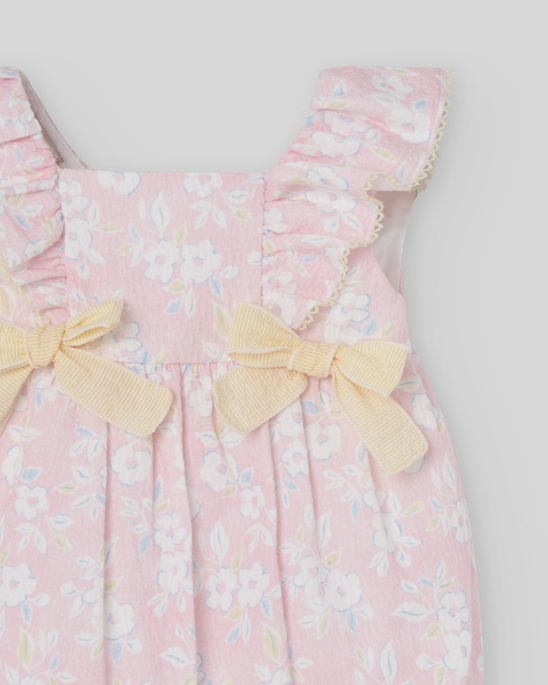 Pelele Bebé CANDY Flores Niña - Paz Rodriguez