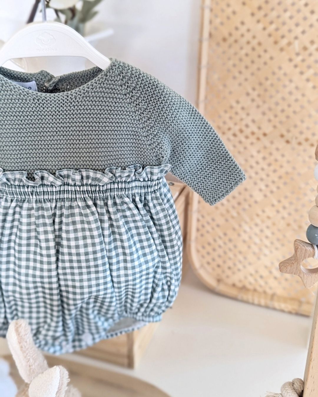 Pelele Bebé Familia Isabella - Micolino 