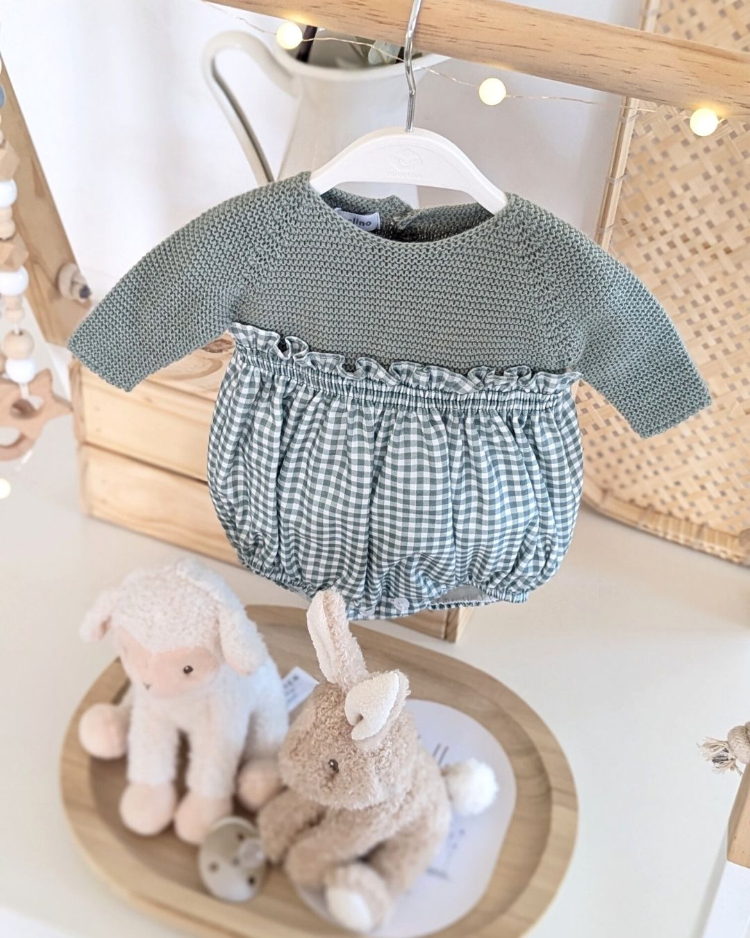 Pelele Bebé Familia Isabella - Micolino 