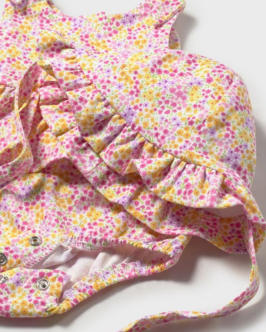 Pelele Bebé Niña Flores Rosa 1632-024 - Mayoral