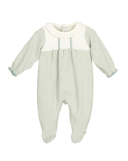 Pelele Bebe Recien Nacido Burán Mint - Calamaro