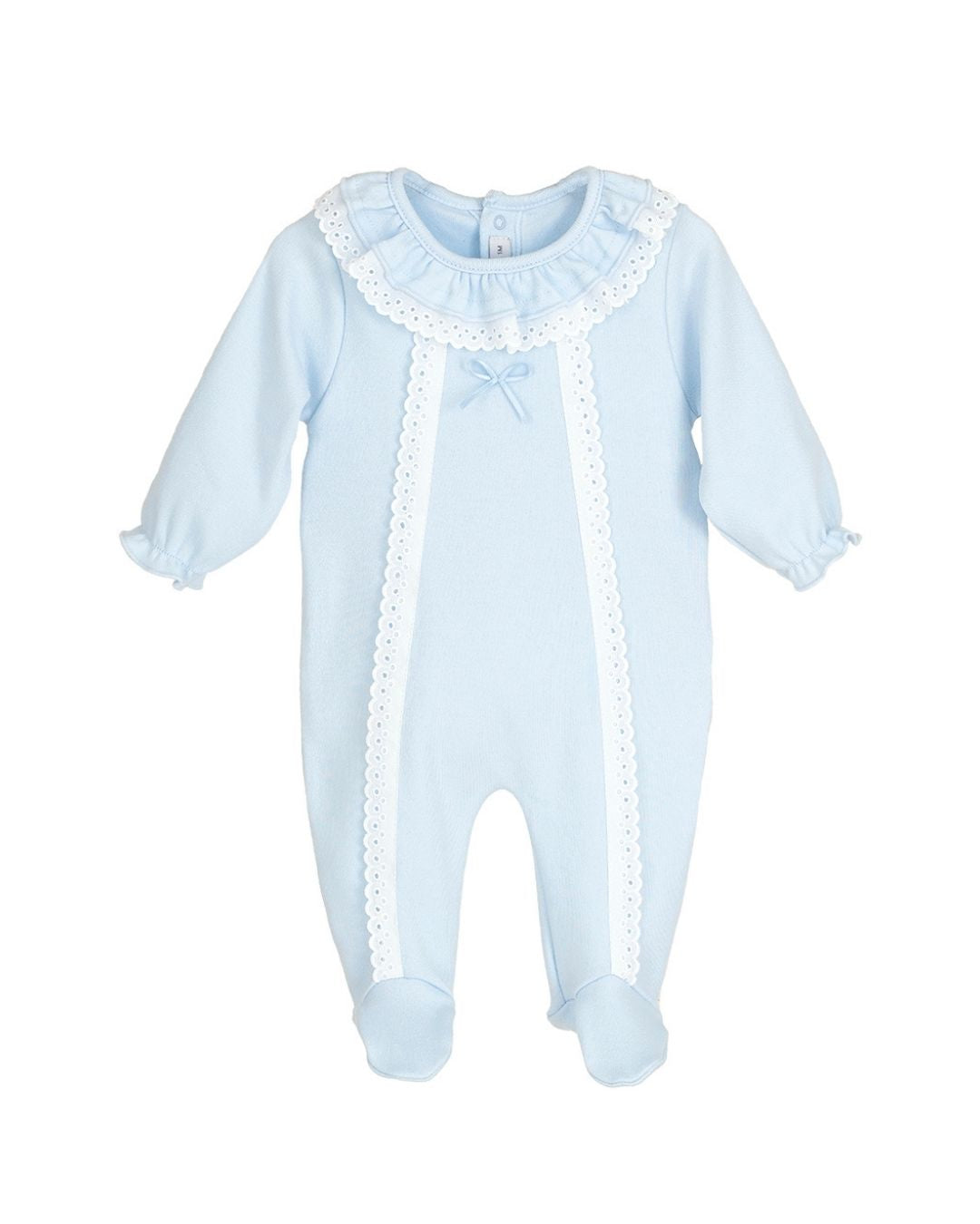 Pelele Bebe Recien Nacido Gregal Celeste - Calamaro