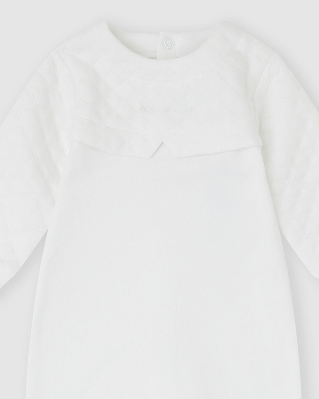 Pelele Blanco Acolchado - Tutto Piccolo