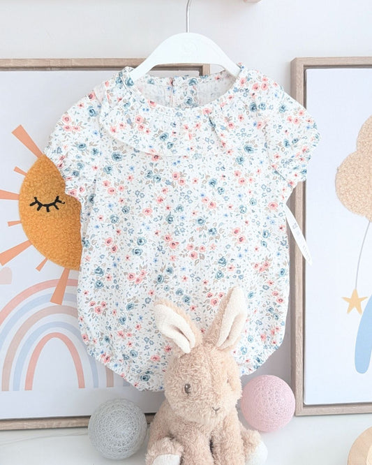 Pelele Body Bebe Flores