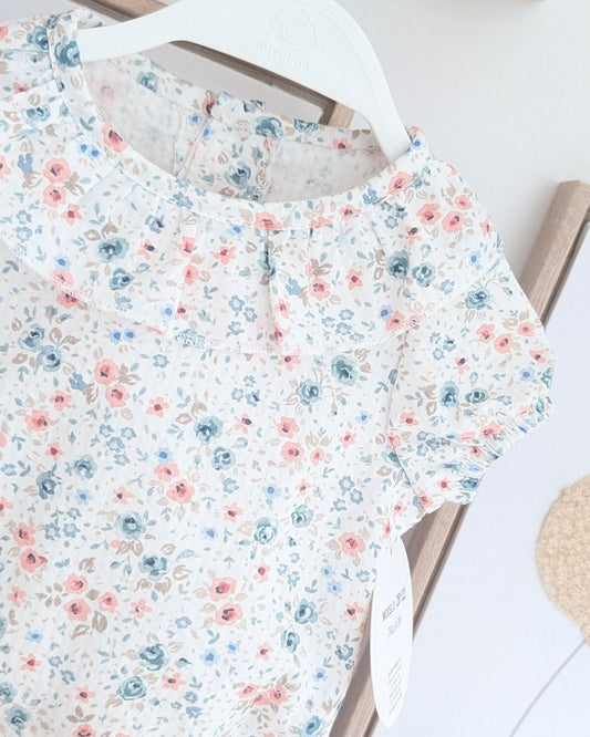 Pelele Body Bebe Flores