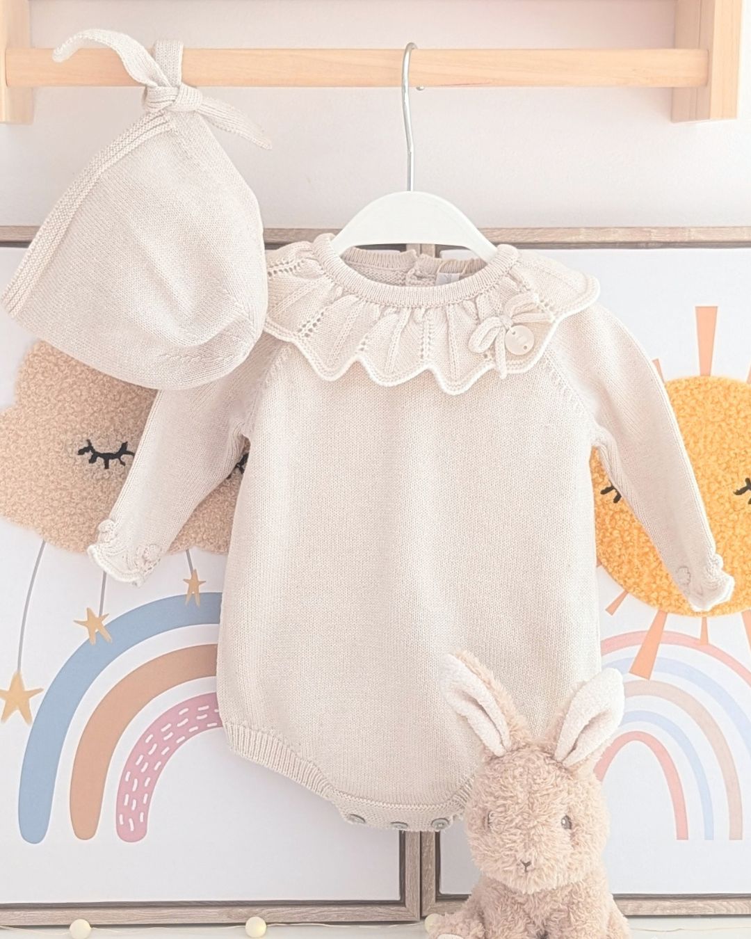 Pelele Con Capota Bulnes Beige - Martín Aranda