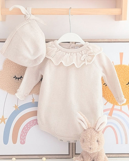 Pelele Con Capota Bulnes Beige - Martín Aranda