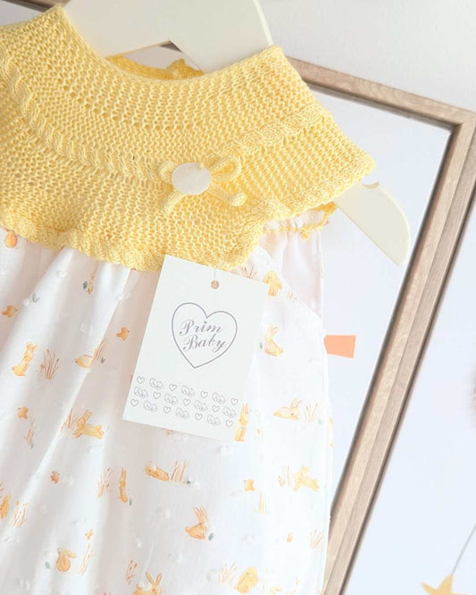 Pelele Conejitos Amarillo - Primbaby