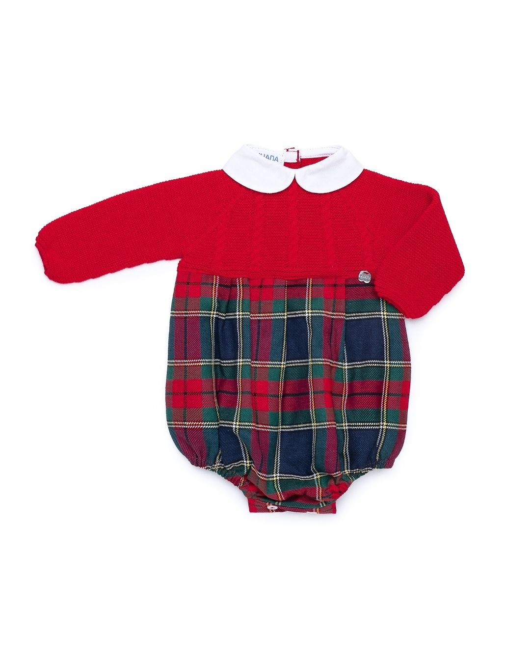 Pelele Cuadros Rojo - Colección Baya Juliana
