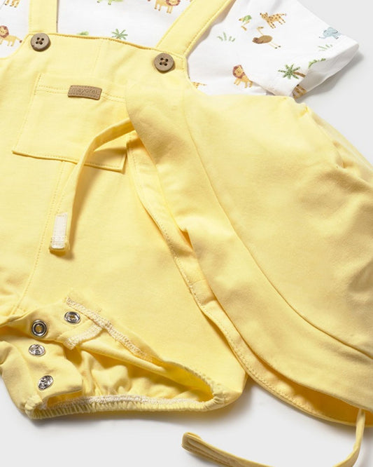 Pelele Peto y Gorro Selva Sunny 1607-011 - Mayoral