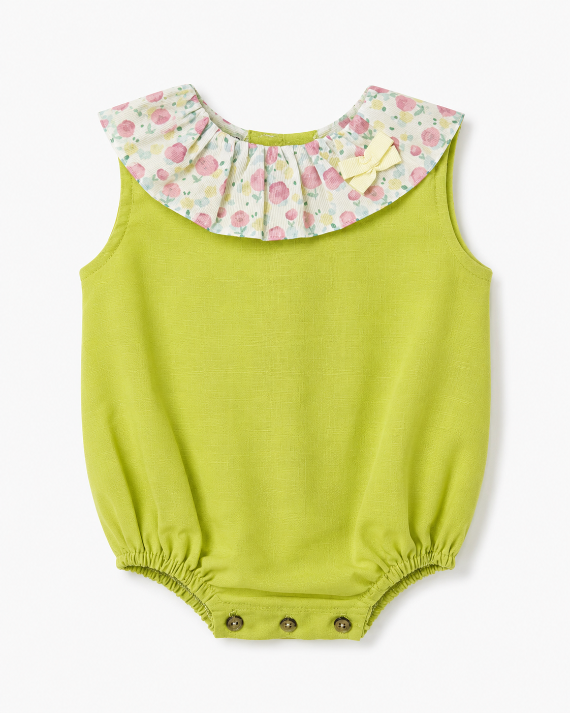 Pelele Pistacho Lino 2601260 - Pangasa Baby