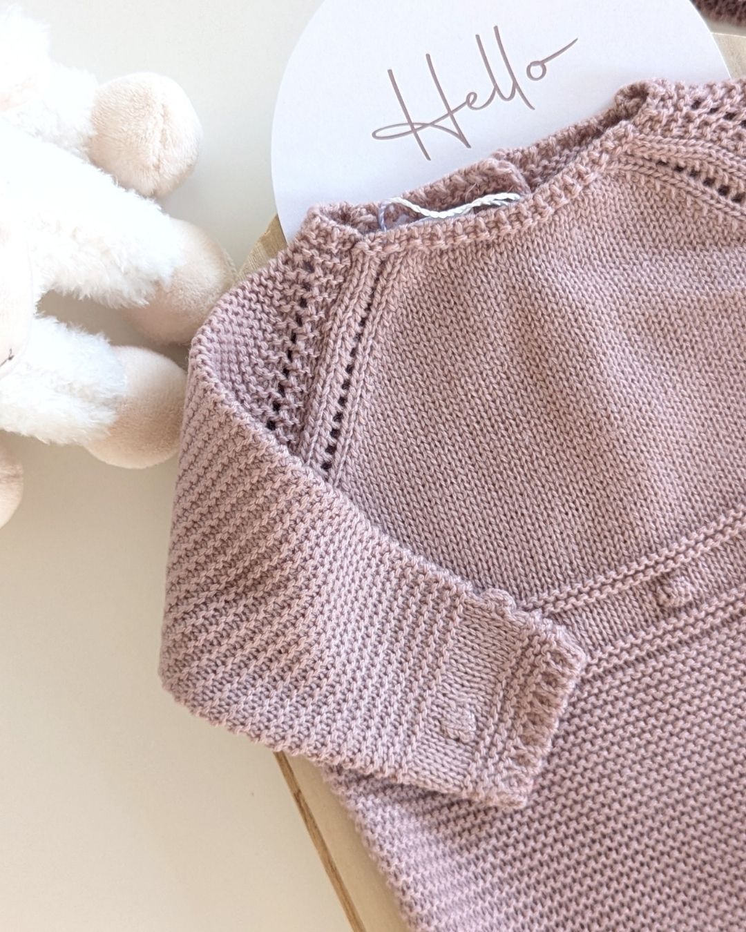 Pelele Punto Con Capota Maquillaje / Piedra del Sol - Micolino