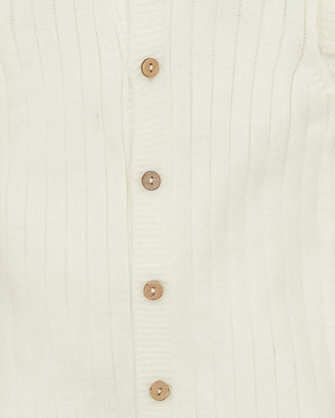 Pelele Punto Largo Volantes Marfil - Pangasa Baby