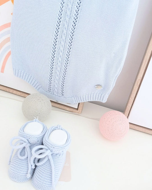 Pelele Punto REGINA Azul Francia - Martin Aranda