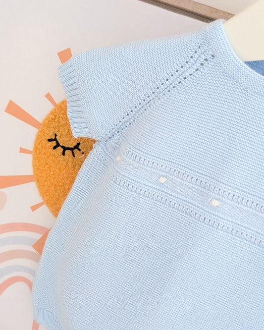 Pelele Punto WINNIPEG Celeste Bebé - Martin Aranda