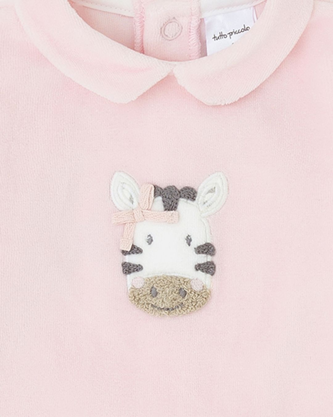 Pelele Tundosado Zebra Pétalo - Tutto Piccolo
