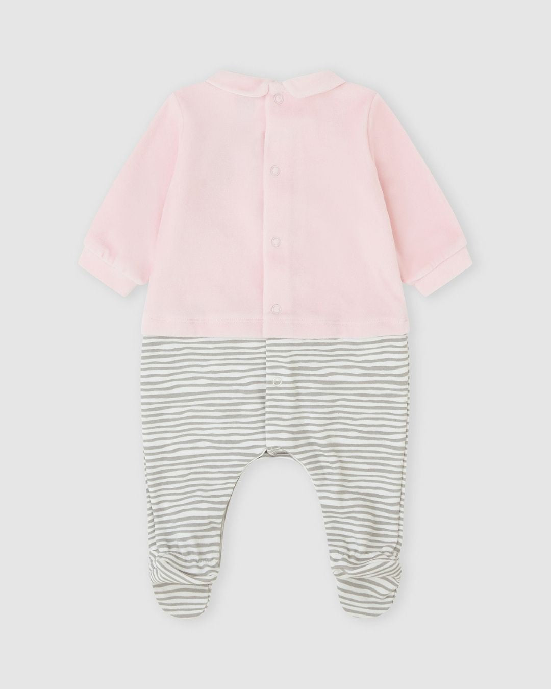 Pelele Tundosado Zebra Pétalo - Tutto Piccolo