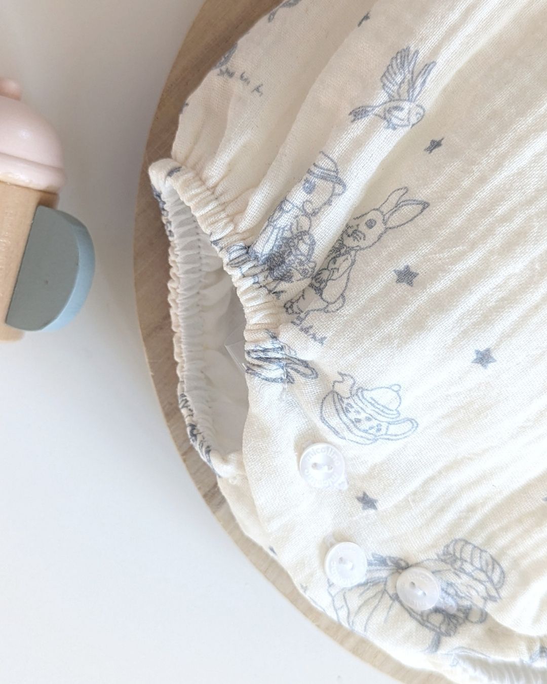 Pelele Bebe Celeste Familia Paola - Micolino 