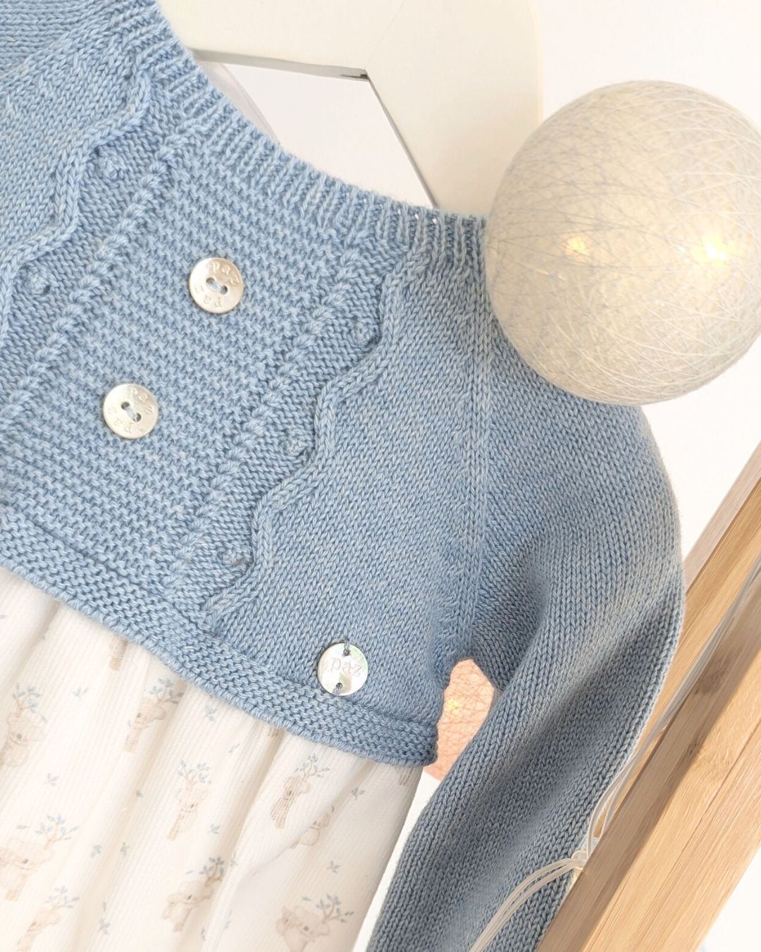 Pelele Bebe Punto Tela Koala 005-123056 - Paz Rodriguez