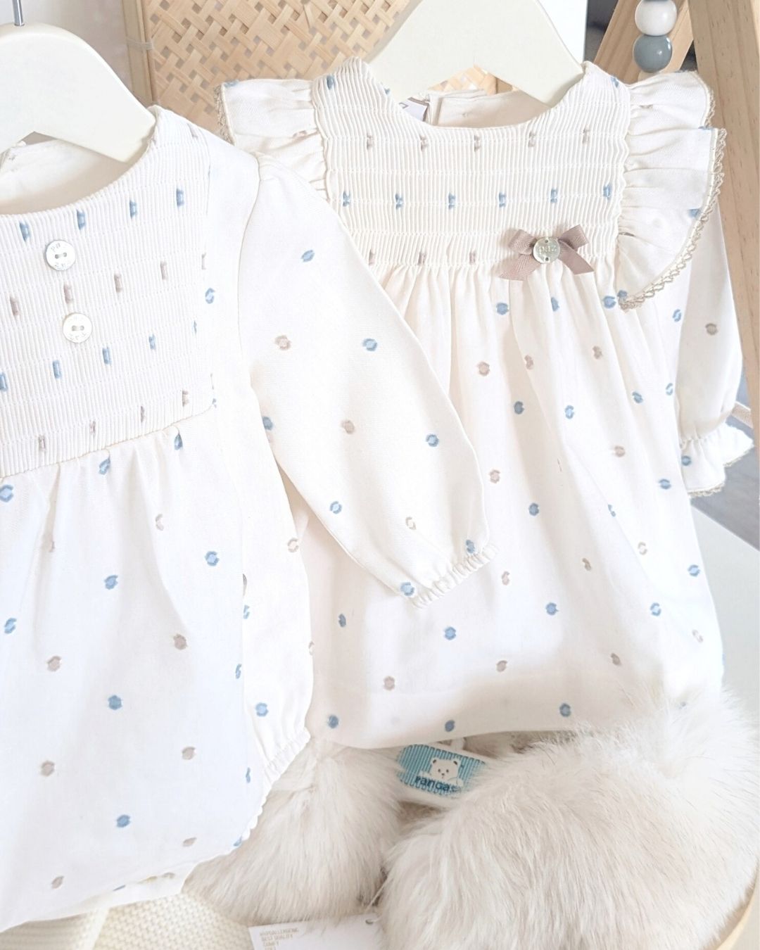 Pelele Bebe Tela Plumeti Koala 005-153066 - Paz Rodriguez