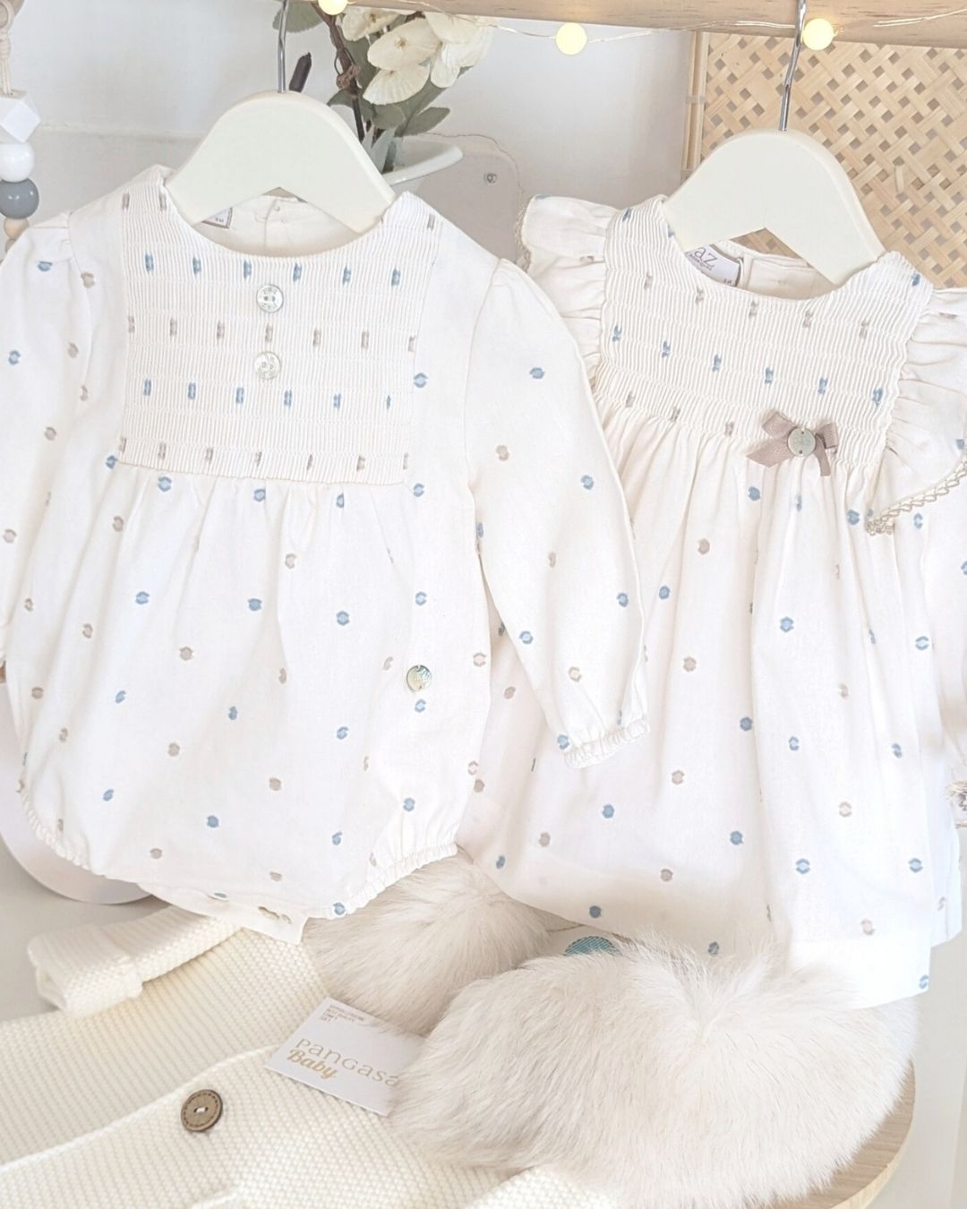 Pelele Bebe Tela Plumeti Koala 005-153066 - Paz Rodriguez