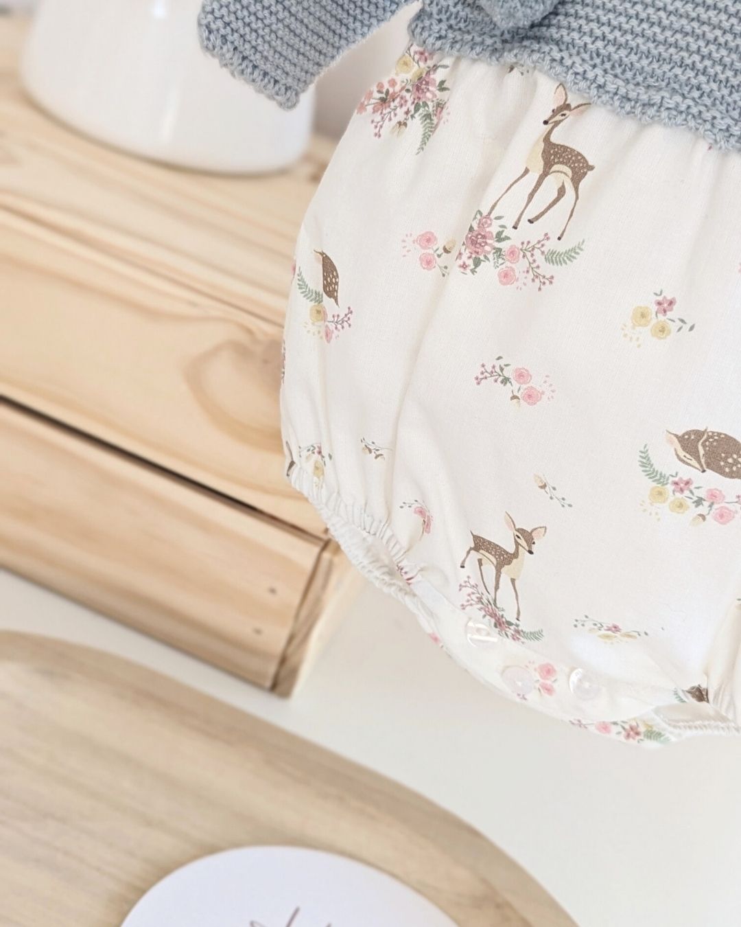 Pelele Con Capota De Punto Familia Beatrice - Micolino