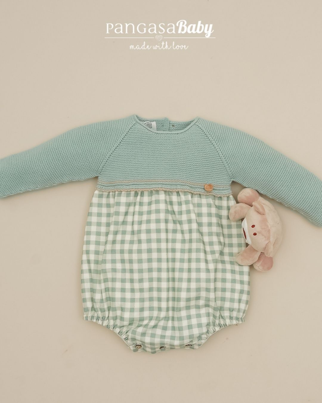 Pelele Cuadros VP - Pangasa Baby