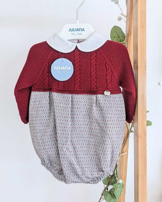 Pelele Motas Rioja - Colección Ocaso Juliana