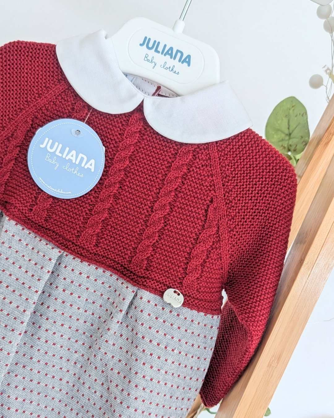 Pelele Motas Rioja - Colección Ocaso Juliana