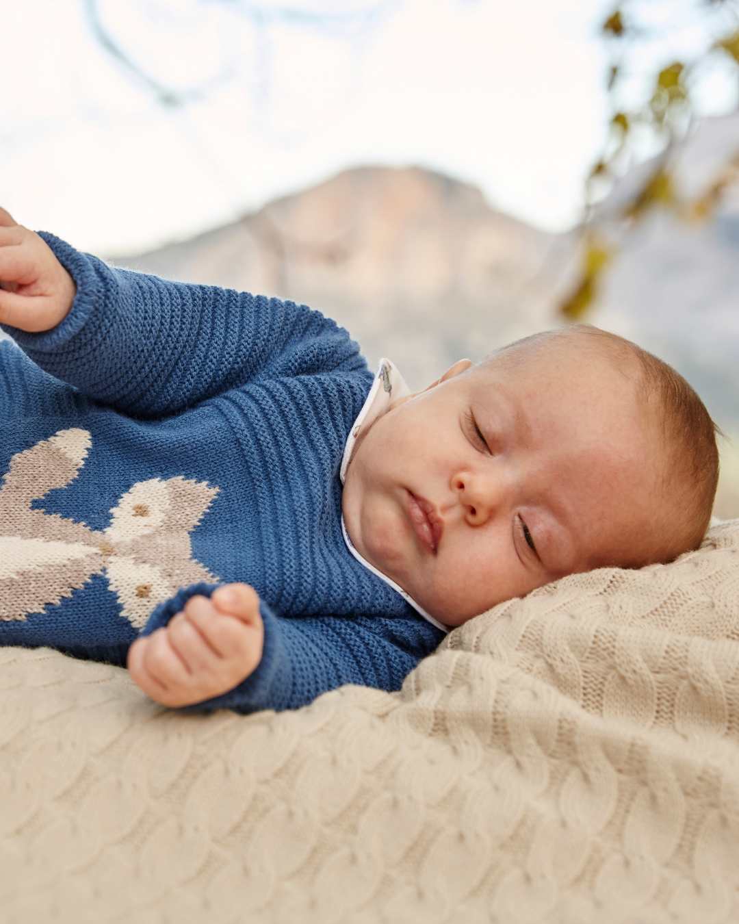 Pelele Punto Zorrito Azul Azafata - Colección Sigilo Juliana