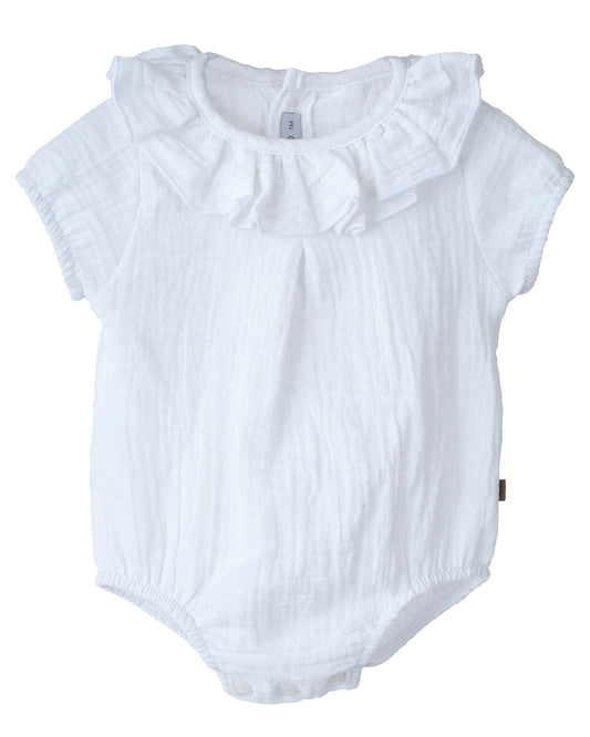 Pelele Unisex Alborán Blanco - Calamaro