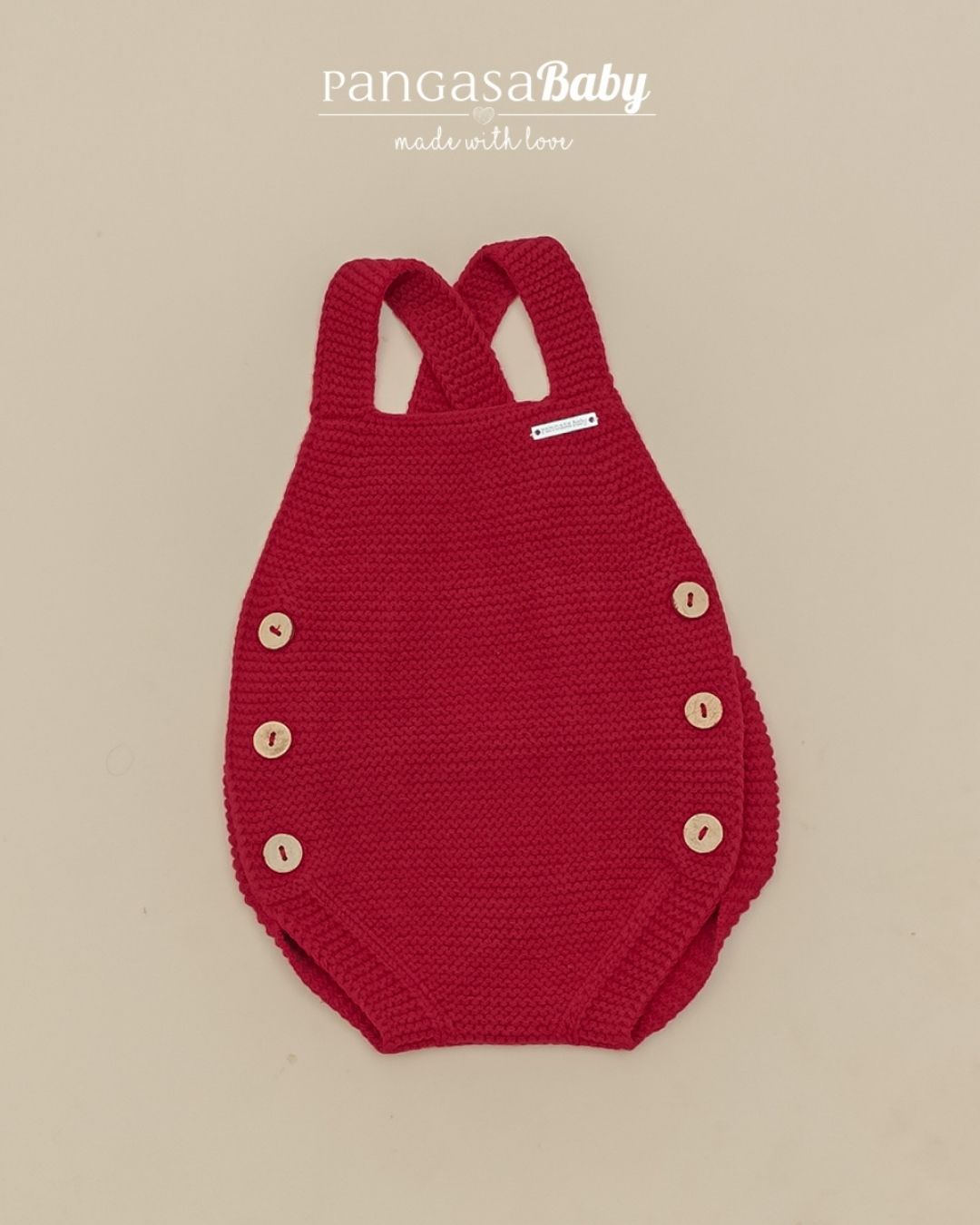 Peto Bebé Link Básico Granate  💖 Rouge Couture - Pangasa Baby