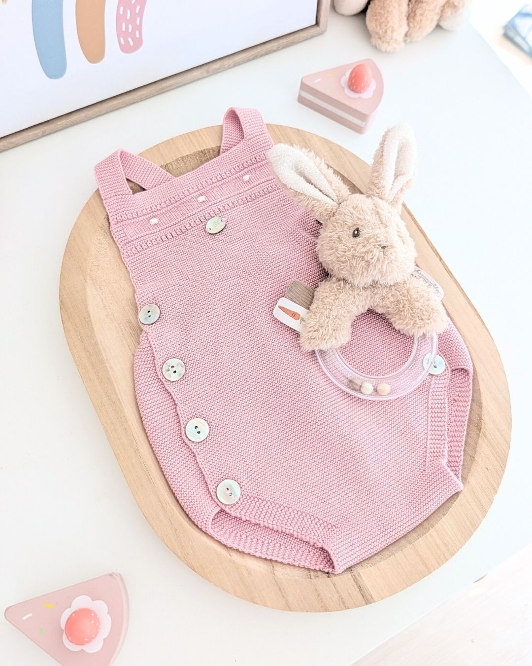 Peto Bebé Unisex WINNIPEG Rosa Empolvado - Martín Aranda