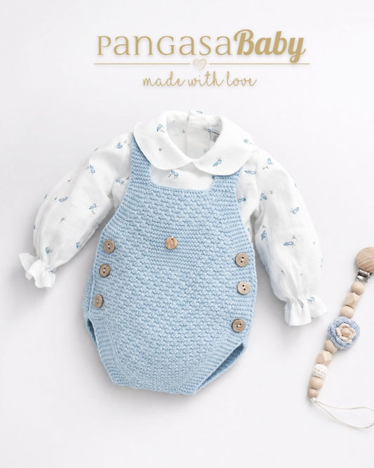 Peto Bird Celeste Empolvado - Bird Collection Pangasa Baby