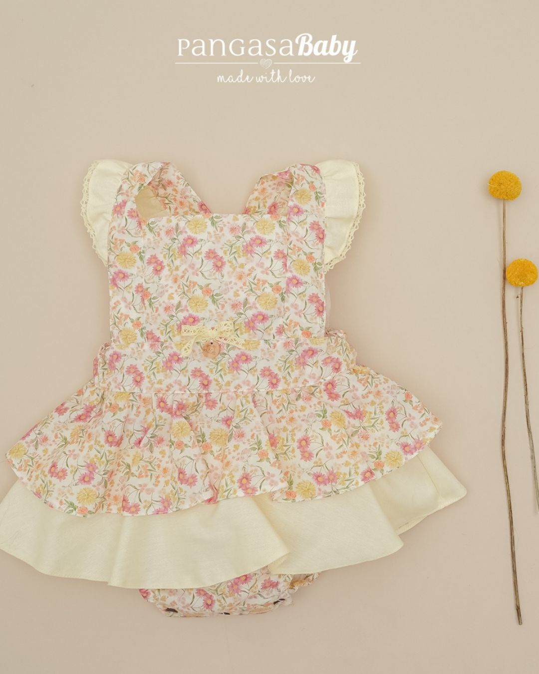 Peto FLORES Amarillas 2684395 - Pangasa Baby