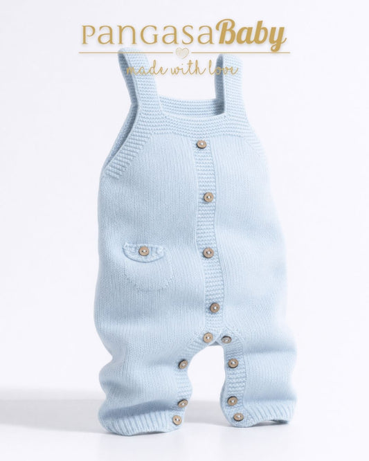 Peto Largo Celeste Empolvado - Soft Collection Pangasa Baby