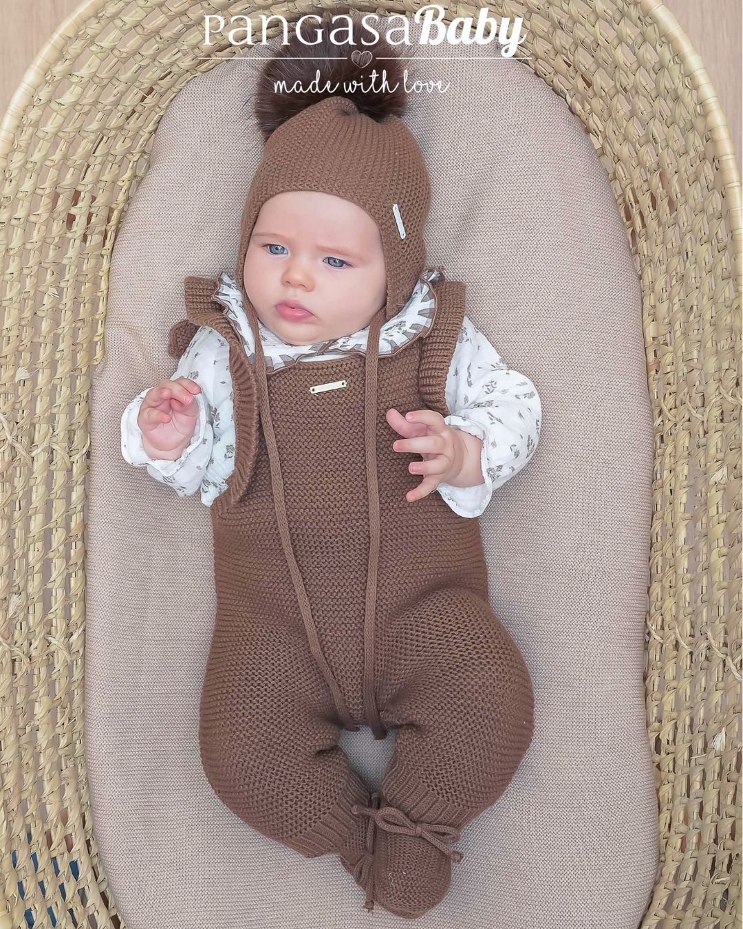 Peto Largo Volante Chocolatte - Pangasa Baby