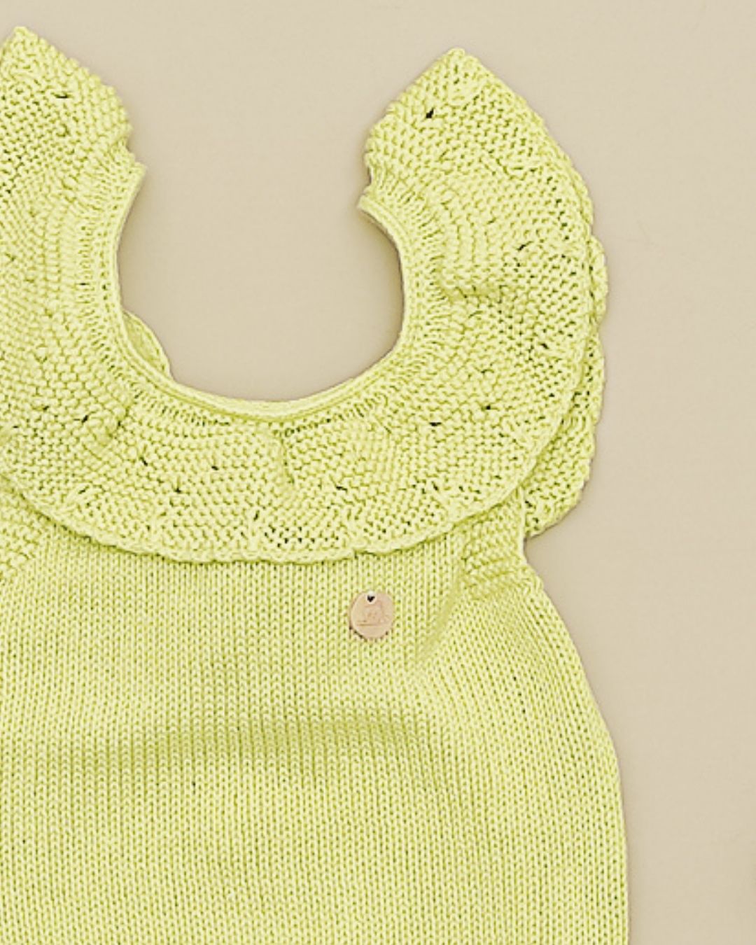 Peto Volante Verano Pistacho - Pangasa Baby