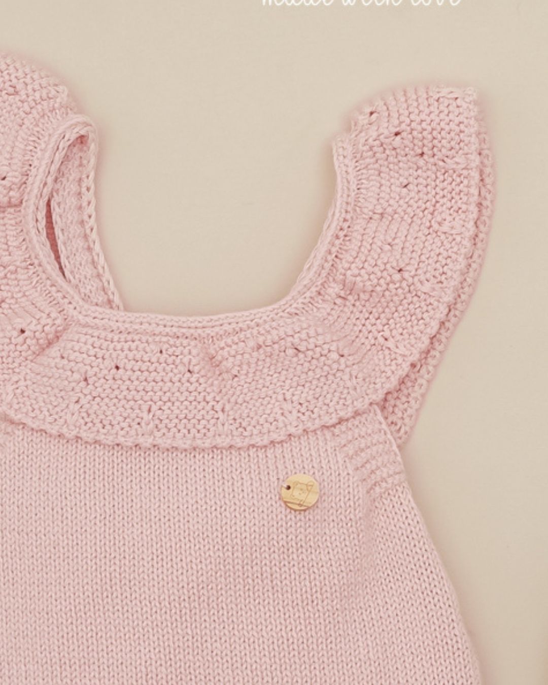 Peto Volante Verano Rosa Empolvado - Pangasa Baby