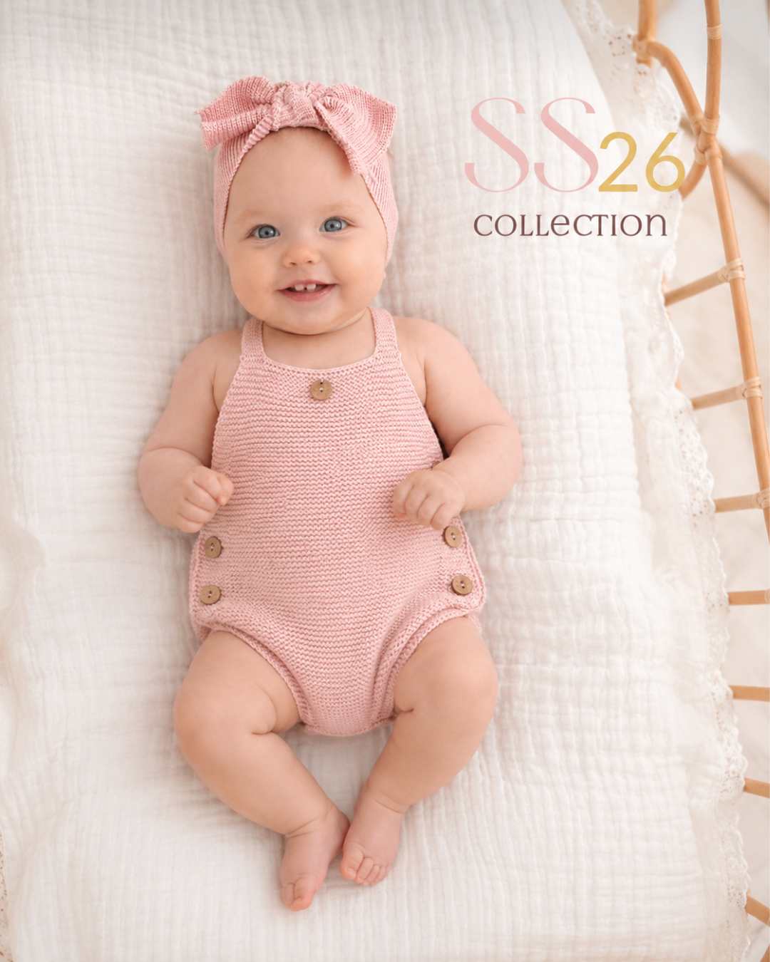 Peto Básico Verano Rosa Empolvado - Pangasa Baby