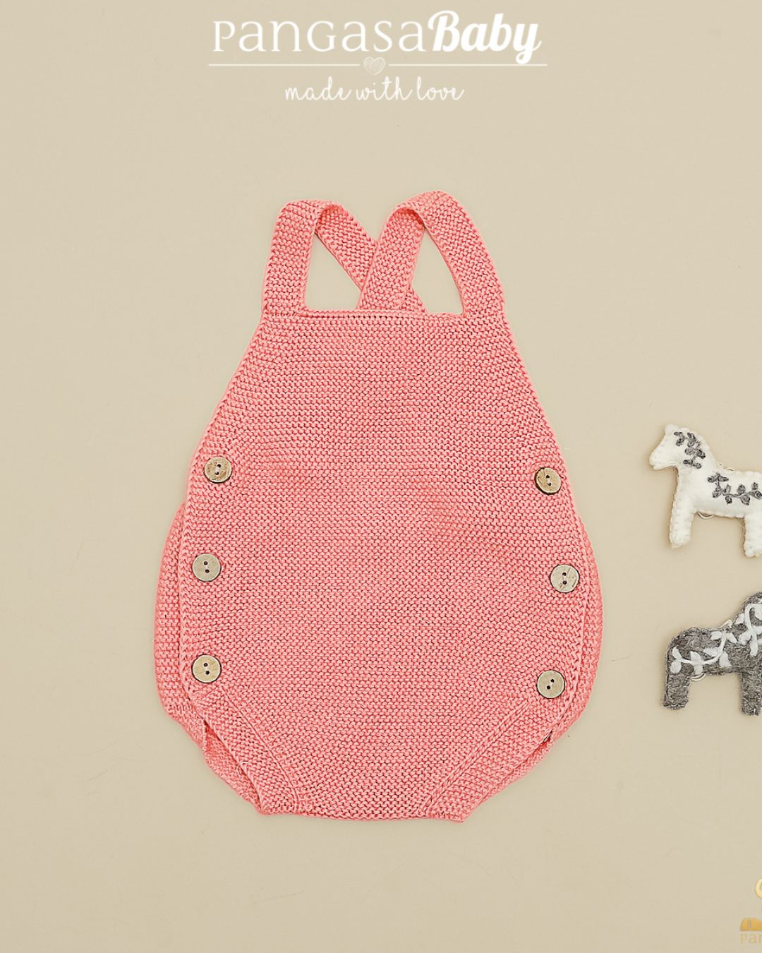 Peto Básico Verano Coral - Pangasa Baby