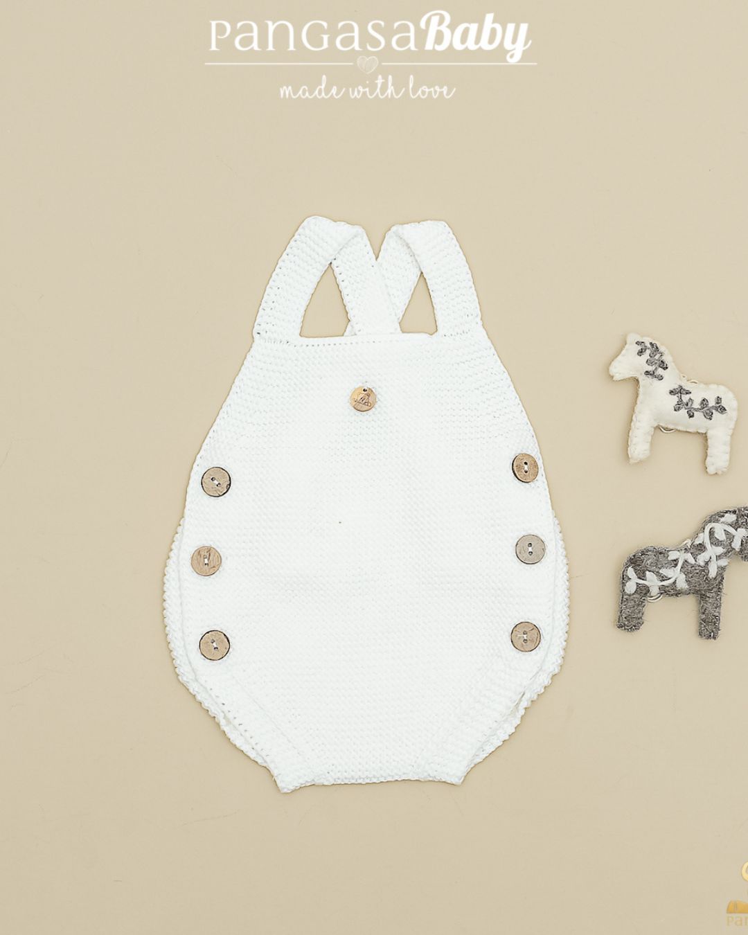 Peto Básico Verano Marfil - Pangasa Baby