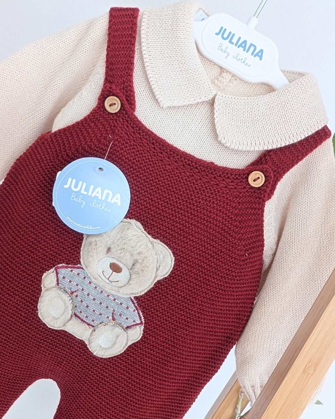 Peto Con Jersey Oso Rioja - Colección Ocaso Juliana
